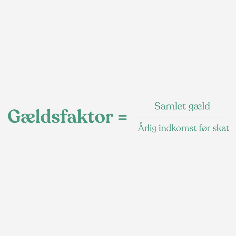 Gældsfaktor beregning
