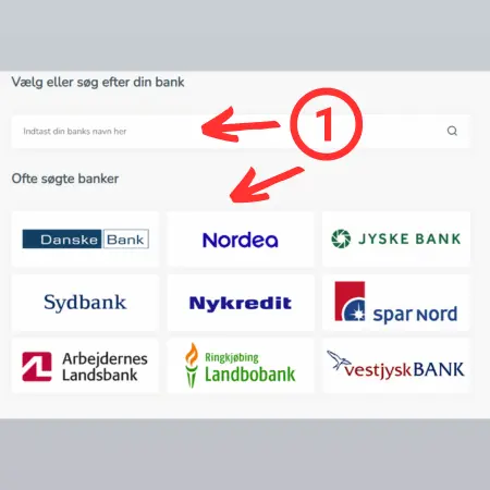 Oversigt over banker
