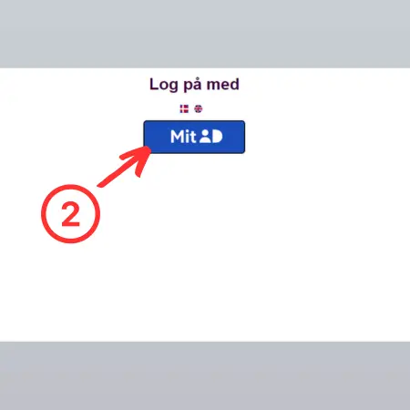 Billede af MitID flow
